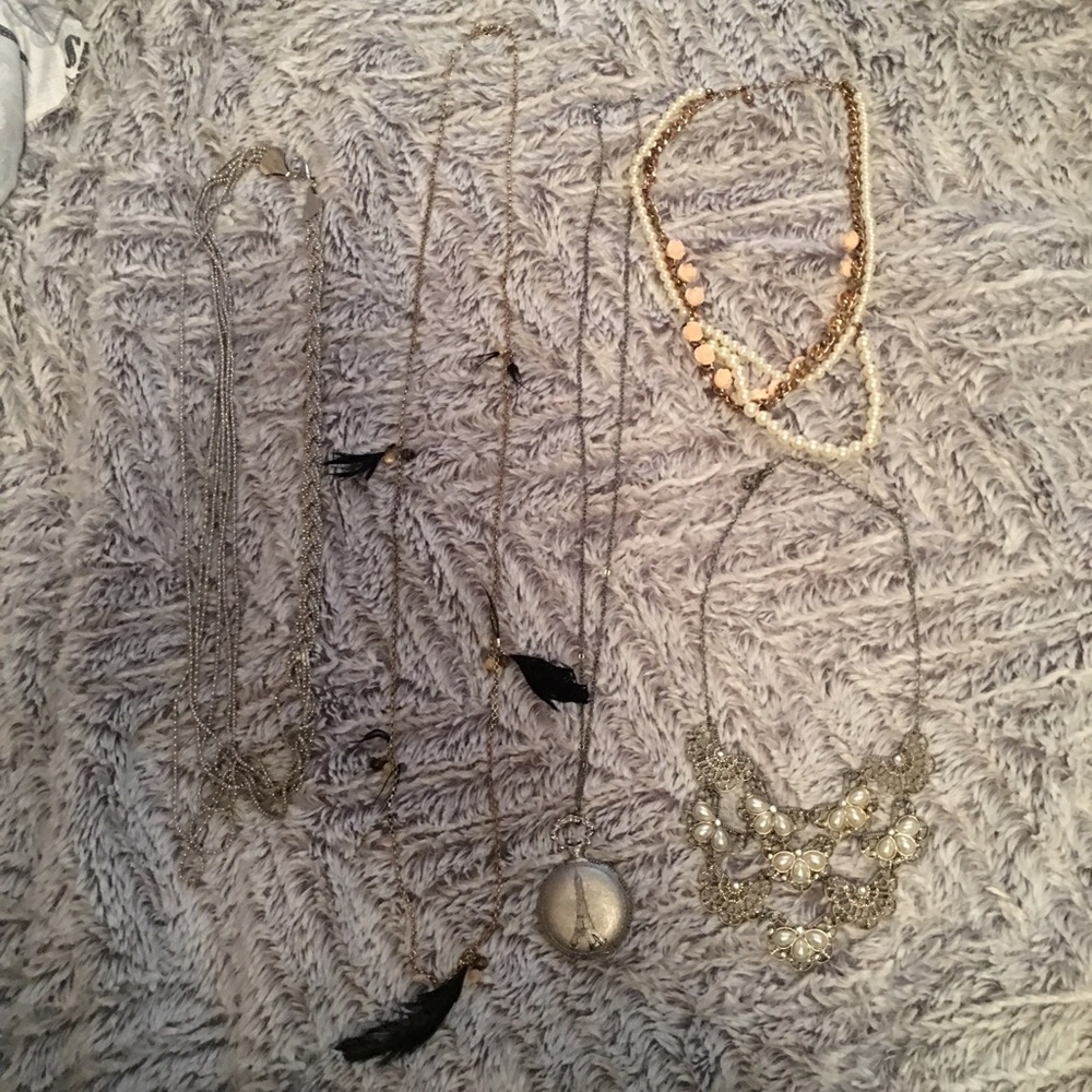 Varied Charlotte Russe necklaces